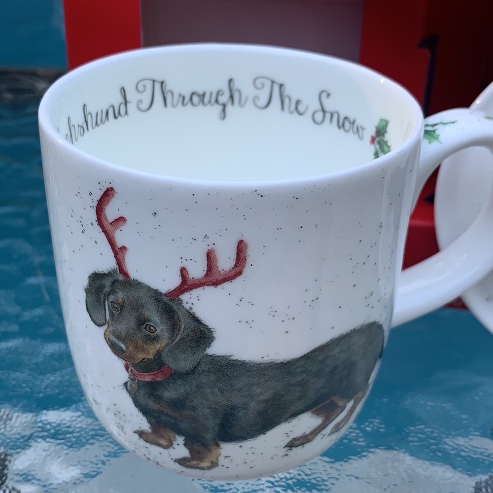New Dachshund China Mug & Coaster Set - Picture 2 of 9